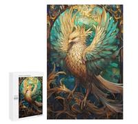 Jigsaw Puzzle 1000 PCS for Adults Abstract Phoenix Kintsugi Puzzle for Adults Toy Wall Decor Perfect Decoration Stress Reduction Gifts 1000 PCS