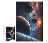 Jigsaw Puzzle 1000 PCS for Adults All The Planets Adult Jigsaw Brain Teaser Game Birthday Present Help The Brain Exercise 1000 PCS