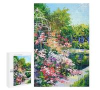 Jigsaw Puzzle 1000 PCS for Adults Blooming Pond Jigsaw Puzzle Anti-Stress Toys For Family Fun Stress Reduction Gifts 1000 PCS
