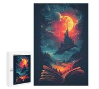 Jigsaw Puzzle 1000 PCS for Adults Book Magic Nature Jigsaw for Adults Hands-on Game Wall Decoration Help The Brain Exercise 1000 PCS