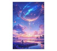 Jigsaw Puzzle 1000 PCS for Adults Celestial Symphony at Sunset Teenagers Puzzles Relax Games Presents for Women Unique Birthday And Gifts 1000 PCS