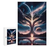 Jigsaw Puzzle 1000 PCS for Adults Celestial Tree Jigsaws for Adults DIY Toys But Fun And Humorous for Birthday, Chrismas 1000 PCS