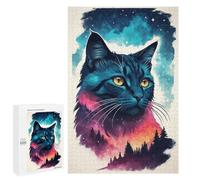 Jigsaw Puzzle 1000 PCS for Adults Celestial Whiskers Puzzle for Adults Toy Wall Decor Perfect Decoration Stress Reduction Gifts 1000 PCS