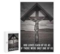 Jigsaw Puzzle 1000 PCS for Adults Christ Quote to Remember 3 Adult Jigsaw Brain Teaser Game Birthday Present Help The Brain Exercise 1000 PCS