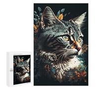 Jigsaw Puzzle 1000 PCS for Adults Contemporary Cat Jigsaw for Adults Hands-on Game Wall Decoration Help The Brain Exercise 1000 PCS