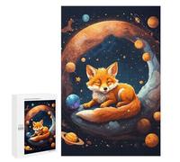 Jigsaw Puzzle 1000 PCS for Adults Cute Baby Fox Puzzle for Adults Toy Wall Decor Perfect Decoration Stress Reduction Gifts 1000 PCS