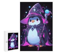 Jigsaw Puzzle 1000 PCS for Adults Cute Magical Penguin Jigsaw for Adults Hands-on Game Wall Decoration Help The Brain Exercise 1000 PCS