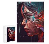 Jigsaw Puzzle 1000 PCS for Adults Fragmented Beauty Digital Art Jigsaw for Adults Toy Wall Decor Home Decoration for Birthday, Chrismas 1000 PCS