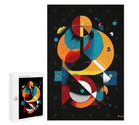 Jigsaw Puzzle 1000 PCS for Adults Geometric Orbit - Modern Abstract in Motion Jigsaws for Adults DIY Toys But Fun And Humorous for Birthday, Chrismas 1000 PCS