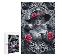 Jigsaw Puzzle 1000 PCS for Adults Gothic Beauty Jigsaws for Adults DIY Toys But Fun And Humorous for Birthday, Chrismas 1000 PCS