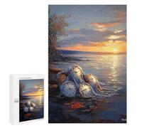 Jigsaw Puzzle 1000 PCS for Adults Impressionist Inspired Persistence of Memory Puzzle for Adults Toy Wall Decor Perfect Decoration Stress Reduction Gifts 1000 PCS