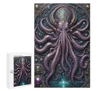Jigsaw Puzzle 1000 PCS for Adults King Mythological Cthulhu Jigsaw for Adults Hands-on Game Wall Decoration Help The Brain Exercise 1000 PCS