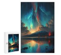 Jigsaw Puzzle 1000 PCS for Adults Lightning from The Heavens Puzzles for Adults Relaxing Games Presents for Women for Birthday, Chrismas 1000 PCS