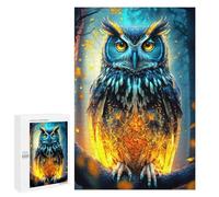 Jigsaw Puzzle 1000 PCS for Adults Magical Forest Owl Jigsaw for Adults Toy Wall Decor Home Decoration for Birthday, Chrismas 1000 PCS