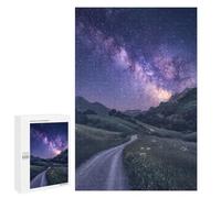 Jigsaw Puzzle 1000 PCS for Adults Path to The Stars Jigsaw for Adults Hands-on Game Wall Decoration Help The Brain Exercise 1000 PCS