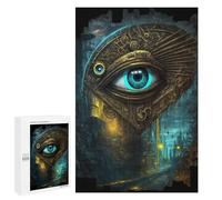 Jigsaw Puzzle 1000 PCS for Adults Steampunk Eye Artwork Jigsaw for Adults Toy Wall Decor Home Decoration for Birthday, Chrismas 1000 PCS