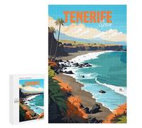 Jigsaw Puzzle 1000 PCS for Adults Tenerife Spain Puzzle for Adults Toy Wall Decor Perfect Decoration Stress Reduction Gifts 1000 PCS