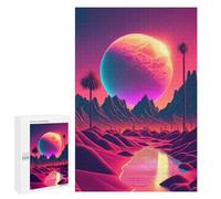 Jigsaw Puzzle 1000 PCS for Adults The Future That Never Was Jigsaw for Adults Hands-on Game Wall Decoration Help The Brain Exercise 1000 PCS