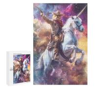 Jigsaw Puzzle 1000 PCS for Adults Whimsical Unicorn Cat Adult Jigsaw Puzzle Relaxing Games Precision Cutting Deal As Gifts for The Whole Family 1000 PCS