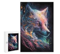 Jigsaw Puzzle 1000 PCS for Adults Wolf Enchantment Spells Puzzle for Adults Toy Wall Decor Perfect Decoration Stress Reduction Gifts 1000 PCS