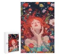 Jigsaw Puzzle 1000 PCS for Teenagers Mermaid Dream Garden Adult Jigsaw Puzzles Improve Memory Difficult And Challenge Christmas Birthday Gifts 1000 PCS