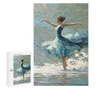 Jigsaw Puzzle 1000 PCS for Teenagers Ocean Dance Elegance Adult Jigsaw Puzzles For Family Fun Help The Brain Exercise Beautiful Design Game 1000 PCS
