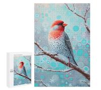 Jigsaw Puzzle 1000 PCS for Teenagers Winter Bird Art Print Jigsaws for Adults Puzzle Improve Memory Educational Challenge Unique Birthday And Gifts 1000 PCS