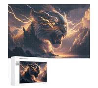 Jigsaw Puzzle 1000 PCS for Teenagerss Art Dream Tiger Puzzle for Adults Relaxing Games Perfect Decoration Deal As Gifts for The Whole Family 1000 PCS