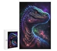 Jigsaw Puzzle 1000 PCS Galactic Dinosaur Art Print-11 Jigsaw Puzzles for Teenagerss Hand Speed Race Fun Activities at Home Challenging Game And Family Play 1000 PCS