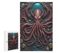 Jigsaw Puzzle 1000 PCS Galactic Kraken Chronicles Adult Puzzles Toy Wall Decor Birthday Present Deal As Gifts for The Whole Family 1000 PCS