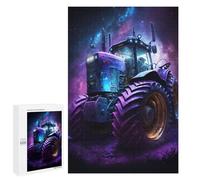 Jigsaw Puzzle 1000 PCS Galactic Tractor Adventure-21 Puzzles for Teenagerss Stress Reliever Educational Challenge Unique Birthday And Gifts 1000 PCS