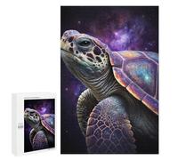 Jigsaw Puzzle 1000 PCS Galactic Turtle Shell Artwork Jigsaws for Adults Puzzle Birthday Present Difficult And Challenge Challenging Game Gifts 1000 PCS