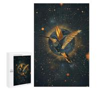 Jigsaw Puzzle 1000 PCS Geometric Humming Bird Adult Puzzles Toy Wall Decor Birthday Present Deal As Gifts for The Whole Family 1000 PCS