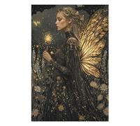 Jigsaw Puzzle 1000 PCS Golden Fairy in A Forest Jigsaw for Adults Toy Wall Decor Staycation Kill Time Unique Birthday And Gifts 1000 PCS
