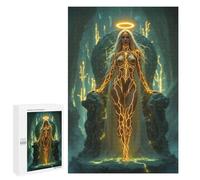 Jigsaw Puzzle 1000 PCS Golden Goddess Puzzles for Teenagerss Stress Reliever Educational Challenge Unique Birthday And Gifts 1000 PCS