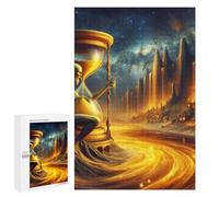 Jigsaw Puzzle 1000 PCS Hourglass of Time Jigsaws for Adults Puzzle Birthday Present Difficult And Challenge Challenging Game Gifts 1000 PCS
