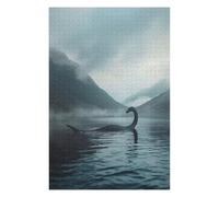 Jigsaw Puzzle 1000 PCS Loch Ness Monster in Lake Jigsaw for Adults Toy Wall Decor Staycation Kill Time Unique Birthday And Gifts 1000 PCS