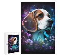 Jigsaw Puzzle 1000 PCS Magical Beagle Dreamscape Jigsaws for Adults Puzzle Birthday Present Difficult And Challenge Challenging Game Gifts 1000 PCS