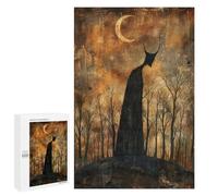 Jigsaw Puzzle 1000 PCS Moonlit Sentinel Jigsaws for Adults Toy Wall Decor Pattern Assembly Deal As Gifts for The Whole Family 1000 PCS