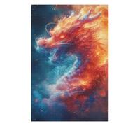 Jigsaw Puzzle 1000 PCS Mystical Chinese Dragon Jigsaw for Adults Toy Wall Decor Staycation Kill Time Unique Birthday And Gifts 1000 PCS