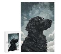 Jigsaw Puzzle 1000 PCS Night Sky Flatcoated Adult Puzzles Toy Wall Decor Birthday Present Deal As Gifts for The Whole Family 1000 PCS