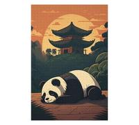 Jigsaw Puzzle 1000 PCS Panda Bamboo Japan Jigsaw for Adults Toy Wall Decor Staycation Kill Time Unique Birthday And Gifts 1000 PCS