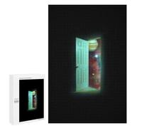 Jigsaw Puzzle 1000 PCS Space Doorway Cosmic Exploration Jigsaw Puzzles for Teenagerss Hand Speed Race Fun Activities at Home Challenging Game And Family Play 1000 PCS