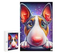 Jigsaw Puzzle 1000 PCS Space Pup Cosmic Cute Dog Art Adult Jigsaw Puzzles Enhance Memory Parent-child Interaction Brainteaser Family Games 1000 PCS