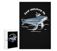 Jigsaw Puzzle 1000 PCS Stop Watching Me Jigsaws for Adults Toy Wall Decor Pattern Assembly Deal As Gifts for The Whole Family 1000 PCS