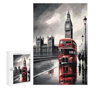 Jigsaw Puzzle 1000 PCS Street Art London Jigsaws for Adults Toy Wall Decor Difficult Hard Unique Gifts for Birthday And Christmas 1000 PCS