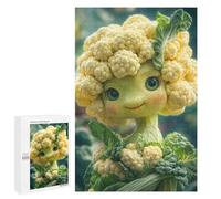 Jigsaw Puzzle 1000 PCS Sweet Cauliflower Creature Puzzles for Teenagerss Stress Reliever Educational Challenge Unique Birthday And Gifts 1000 PCS