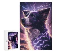 Jigsaw Puzzle 1000 PCS Thundering Canine Majesty Jigsaws for Adults Puzzle Birthday Present Difficult And Challenge Challenging Game Gifts 1000 PCS
