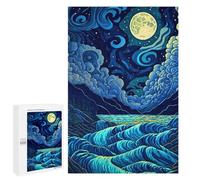 Jigsaw Puzzle 1000 PCS Under A Midnight Sun Jigsaw Puzzles for Teenagerss Hand Speed Race Fun Activities at Home Challenging Game And Family Play 1000 PCS