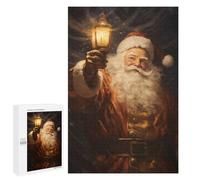 Jigsaw Puzzle 1000 PCS Vintage Santa Claus Jigsaws for Adults Toy Wall Decor Pattern Assembly Deal As Gifts for The Whole Family 1000 PCS